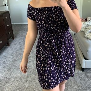 MOSSIMO Smocked Floral Dress